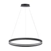 LED Hängelampe Ring Anthrazit Ø79 cm 7000 lm dimmbar