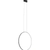 LED Hängelampe Schwarz 3000 K 660 lm Metall Ø 60 cm Ring