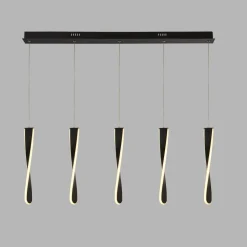 LED Hängelampe Schwarz B: 100 cm 3000 K 1052 lm dimmbar