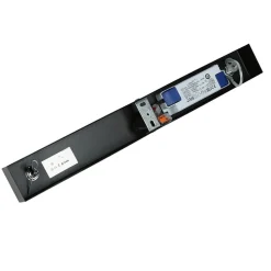 LED Hängelampe Schwarz Metall dimmbar L: 100 cm Modern