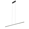LED Hängeleuchte 3000 K 1150 lm Schwarz B; 150 cm länglich