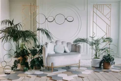 LED Hängeleuchte Schwarz Weiß B: 109 cm groß 3000 K