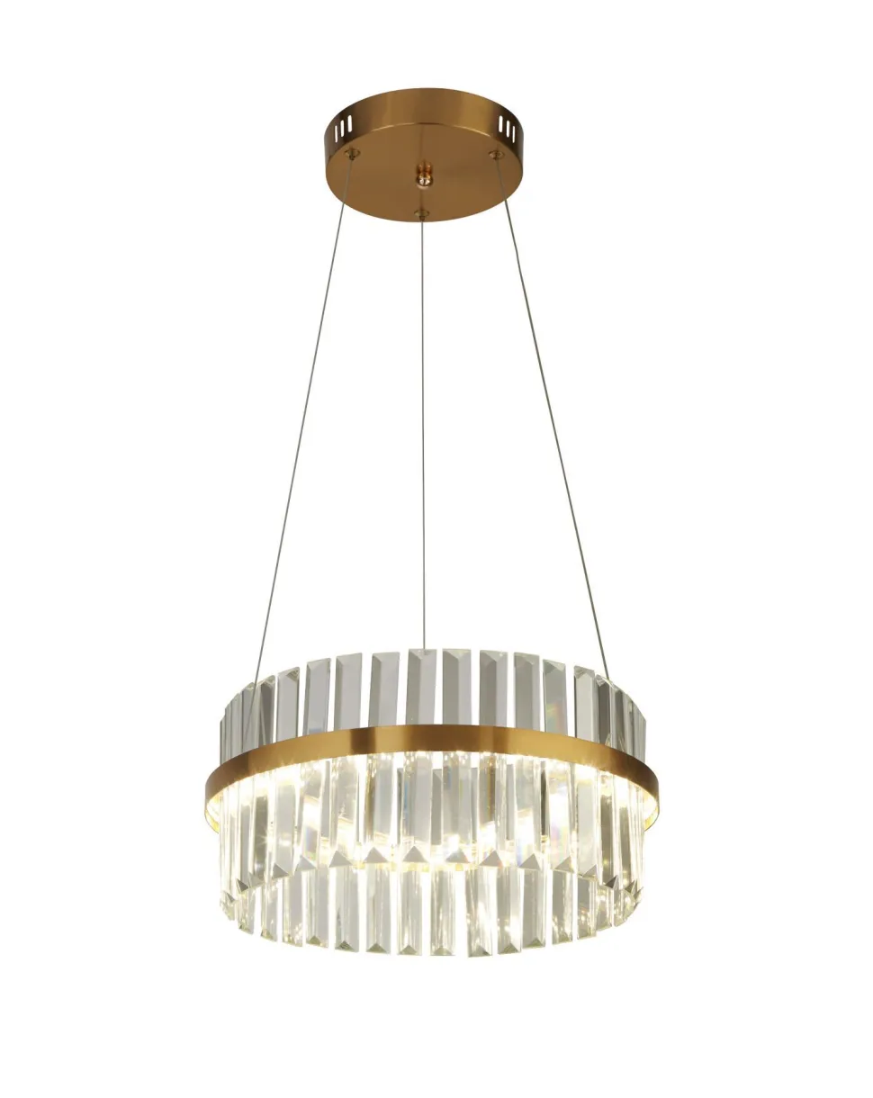 LED Kronleuchter Kristall 4000 K 1082 lm D: 35 cm rund