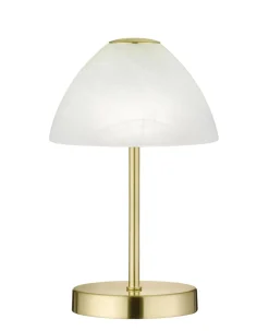 LED Nachttischleuchte Touch Dimmer 280 lm in Messing