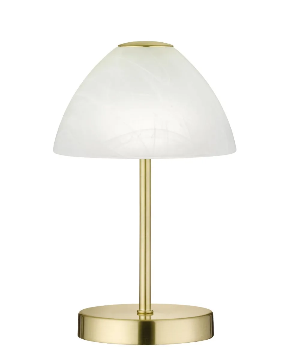 LED Nachttischleuchte Touch Dimmer 280 lm in Messing