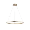 LED Pendelleuchte in Messing dimmbar 3000 K Ø80 cm Ring