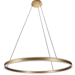 LED Pendelleuchte Metall Kunststoff Ø100 cm 80 W 2700 K