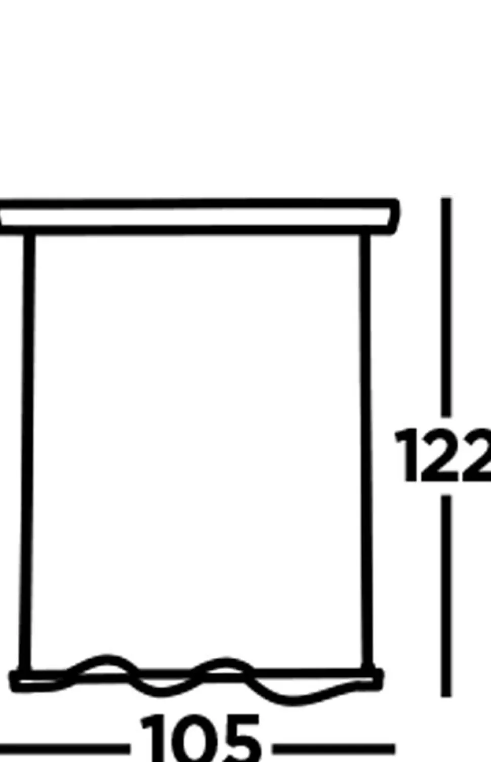LED Pendelleuchte Schwarz matt Weiß Metall 2700 K B: 1 m
