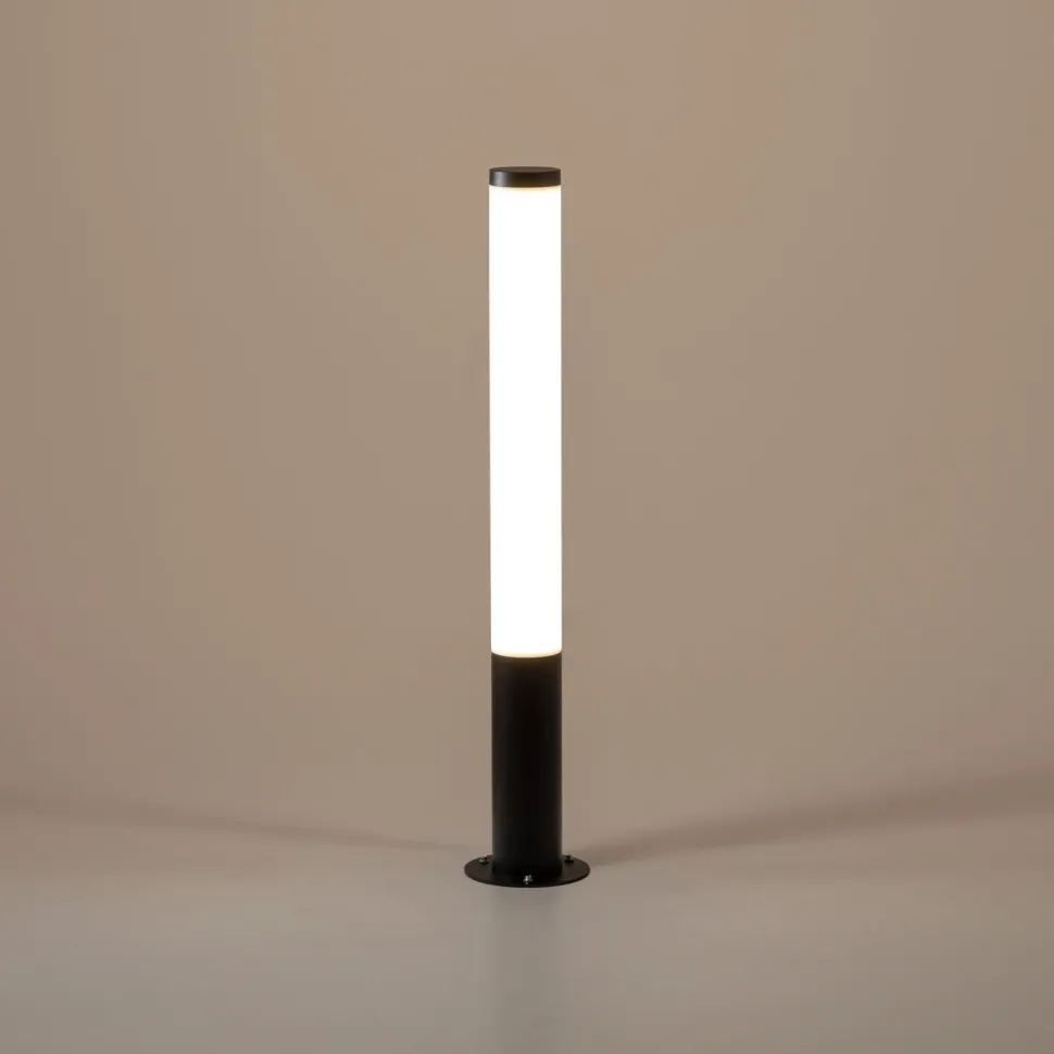 LED Pollerleuchte Aluminium Schwarz 30 W IP54 100 cm