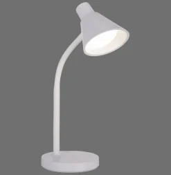 LED SchreibTischlampe Metall 38 cm Weiß 600 lm Modern