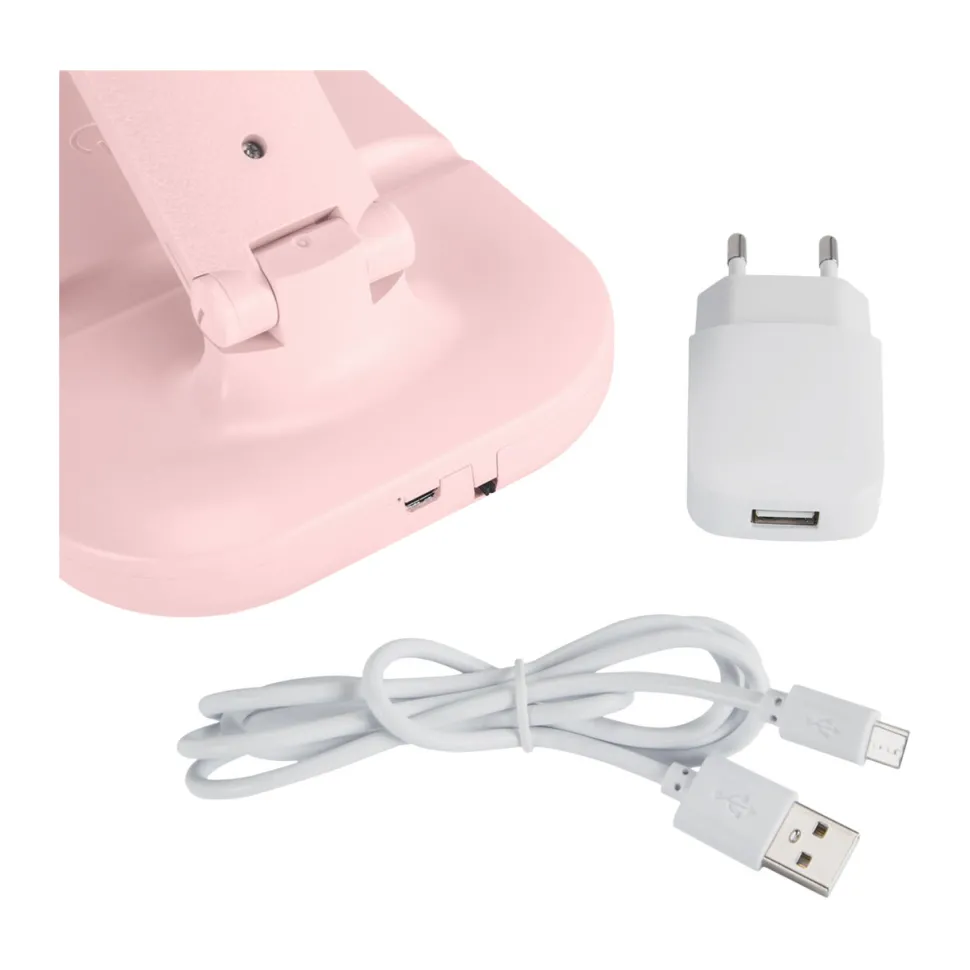 LED Schreibtischlampe Rosa Touch Farbwechsel Dimmer 32,3 cm