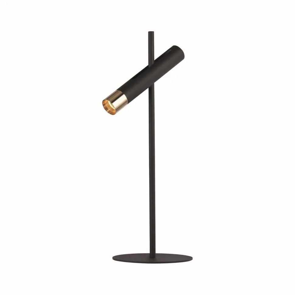 LED Schreibtischlampe Schwarz Gold 3000 K 50,5 cm