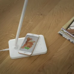 LED SchreibTischlampe Weiß Touch 61,5 cm 5 W flexibel