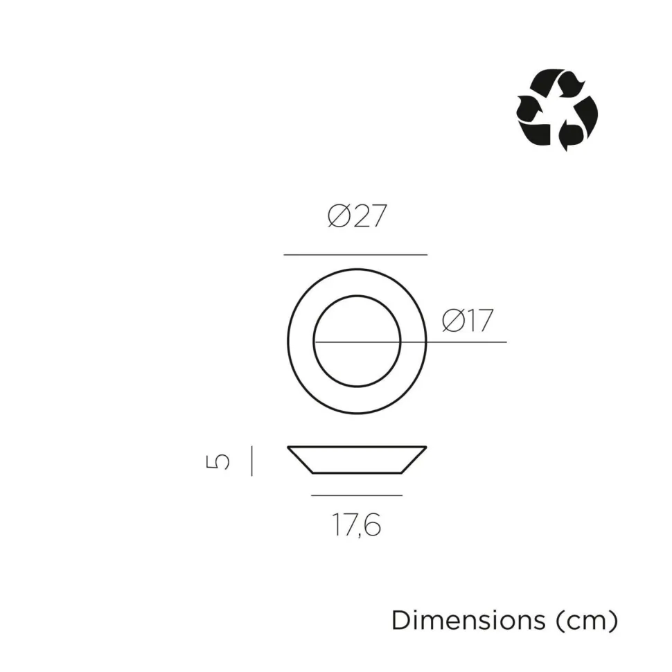 LED Solarleuchte Wand IP65 3500 K Ø 27 cm rund Fernbedienung