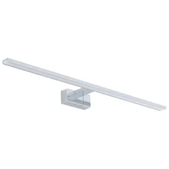 LED Spiegelleuchte IP44 Chrom 3000 K 1100 lm Aluminium