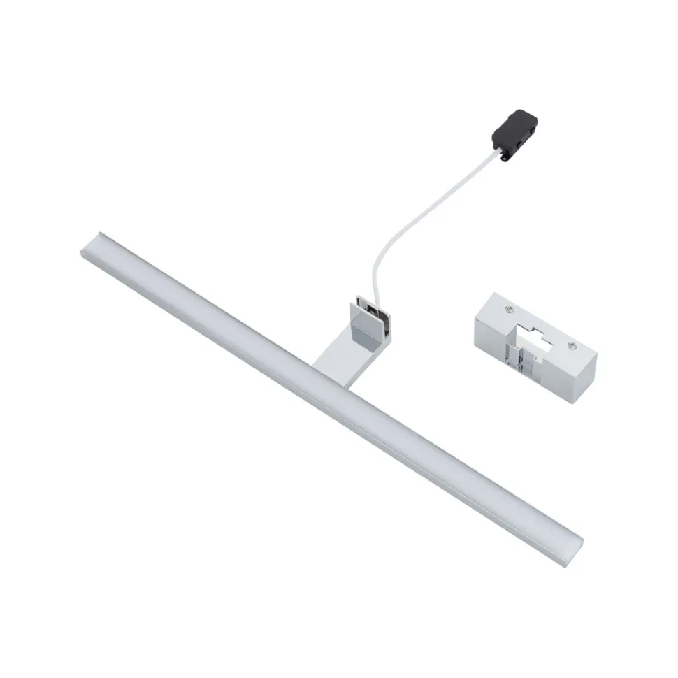 LED Spiegelleuchte IP44 Chrom 4000 K 950 lm Aluminium