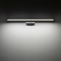 LED Spiegelleuchte IP44 Chrom 4000 K 950 lm Aluminium