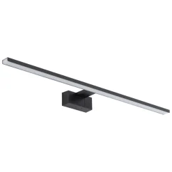 LED Spiegelleuchte IP44 Schwarz 3000 K 1050 lm warmweiß