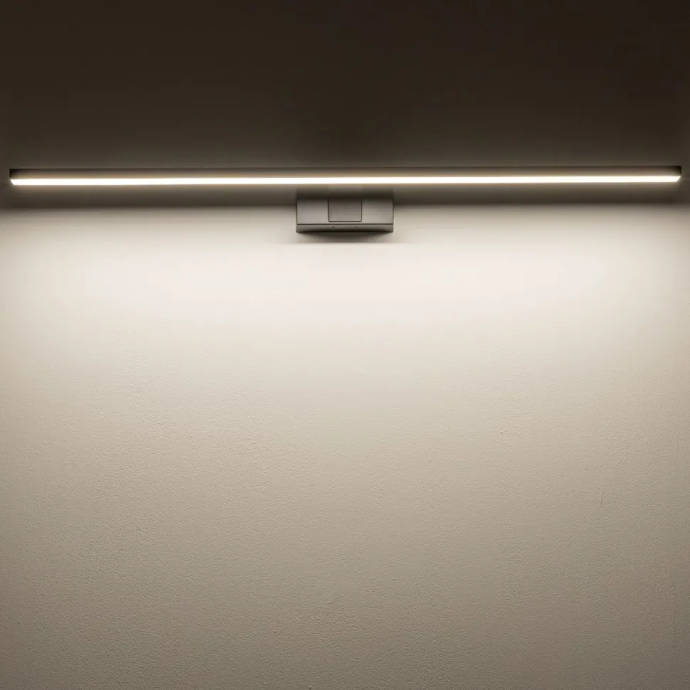 LED Spiegelleuchte IP44 Schwarz 3000 K 1050 lm warmweiß