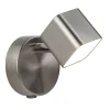 LED Spot Lampe Wand in Silber matt 3000 K 354 lm Metall