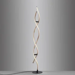 LED Stehlampe dimmbar Metall H:134 cm 3000 K 3128 lm