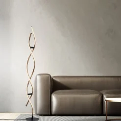 LED Stehlampe dimmbar Metall H:134 cm 3000 K 3128 lm