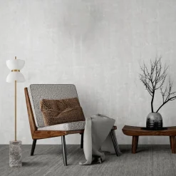 LED Stehlampe Metall Glas 145 cm rund 1300 lm Modern