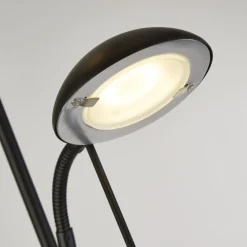 LED Stehleuchte Leselampe 180 cm Schwarz 3000 K 1887 lm