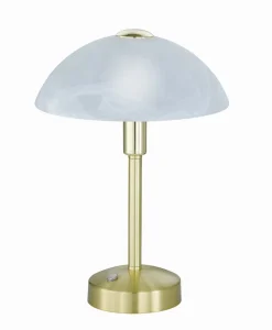 LED Tischlampe Touch dimmbar 30 cm 450 lm Glas blendarm