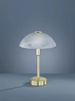 LED Tischlampe Touch dimmbar 30 cm 450 lm Glas blendarm