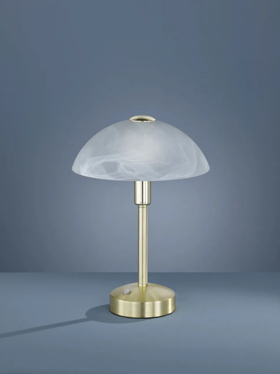 LED Tischlampe Touch dimmbar 30 cm 450 lm Glas blendarm