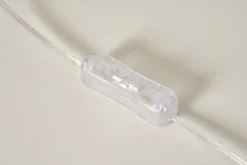 LED Tischleuchte Holz 20,4 cm 3500 K 9 W Natur Schwarz