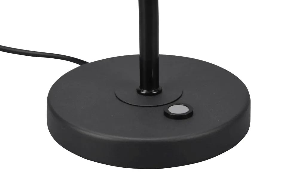 LED Tischleuchte Schwarz Touch Dimmer Metall 4 W 35 cm