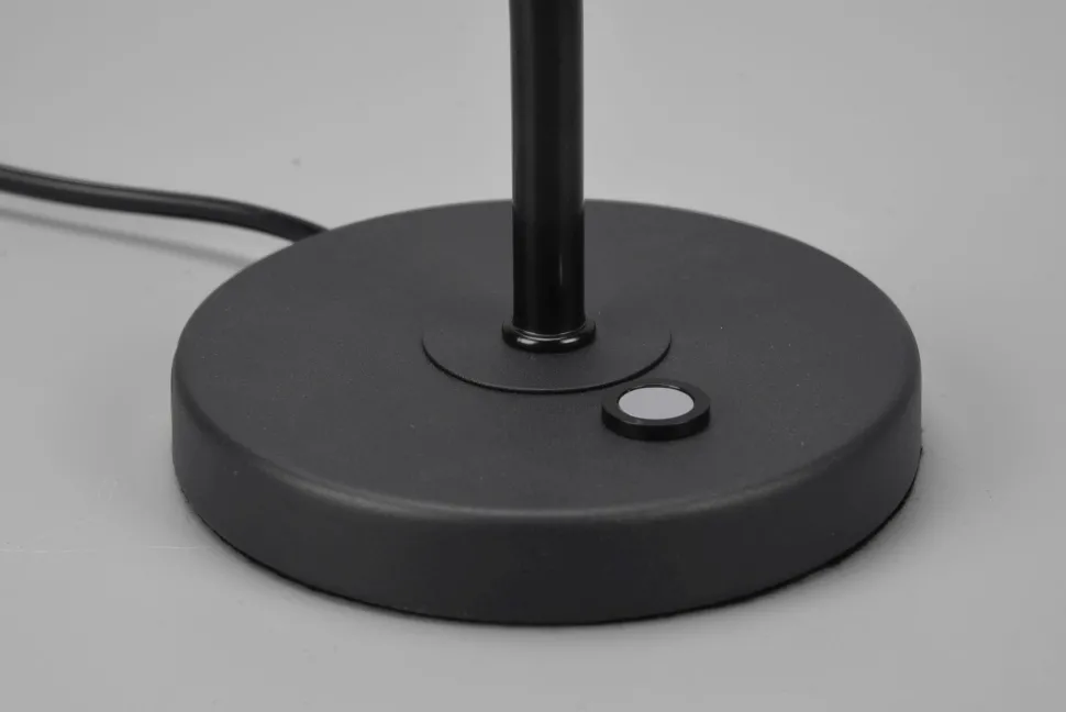 LED Tischleuchte Schwarz Touch Dimmer Metall 4 W 35 cm