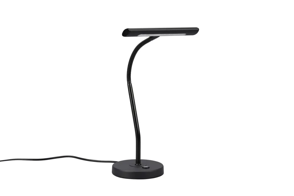 LED Tischleuchte Schwarz Touch Dimmer Metall 4 W 35 cm