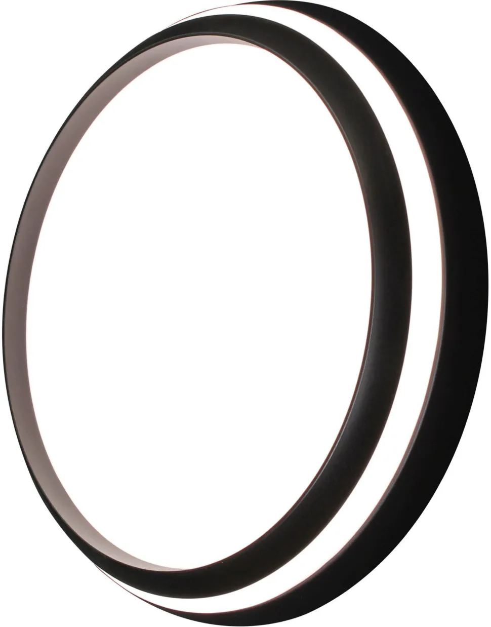 LED Wandlampe Aluminium Schwarz RGB Bluetooth Ø35 cm