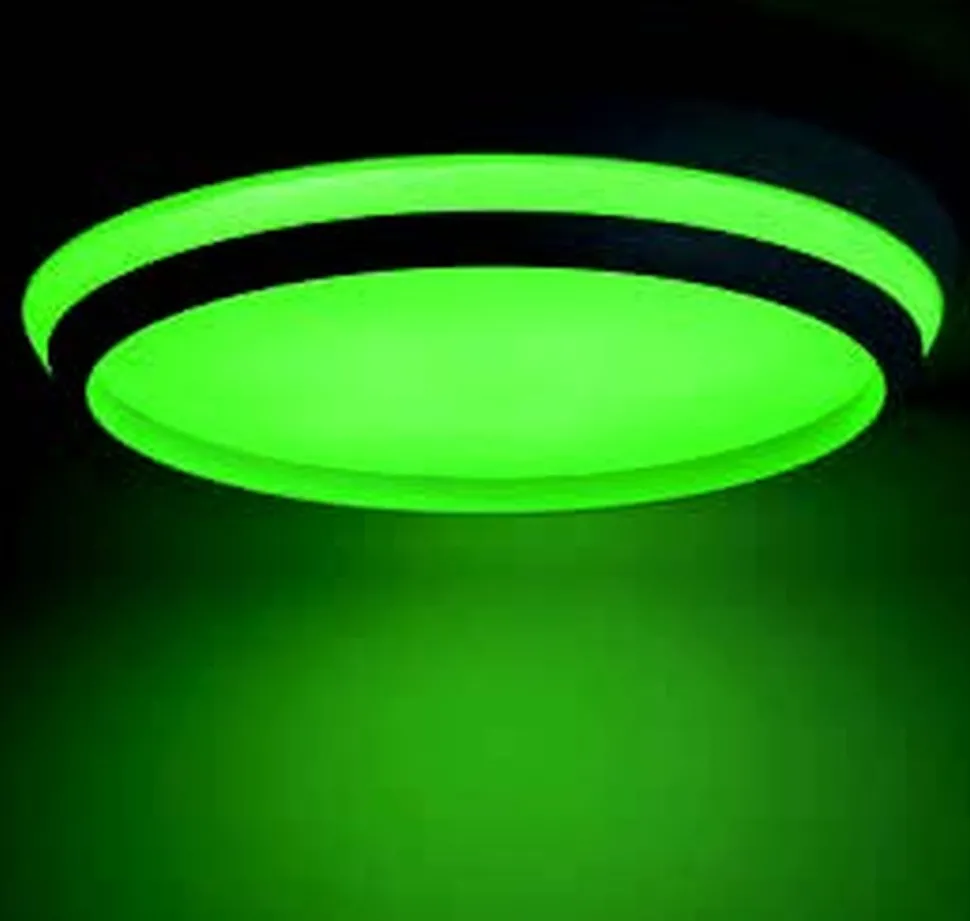 LED Wandlampe Aluminium Schwarz RGB Bluetooth Ø35 cm