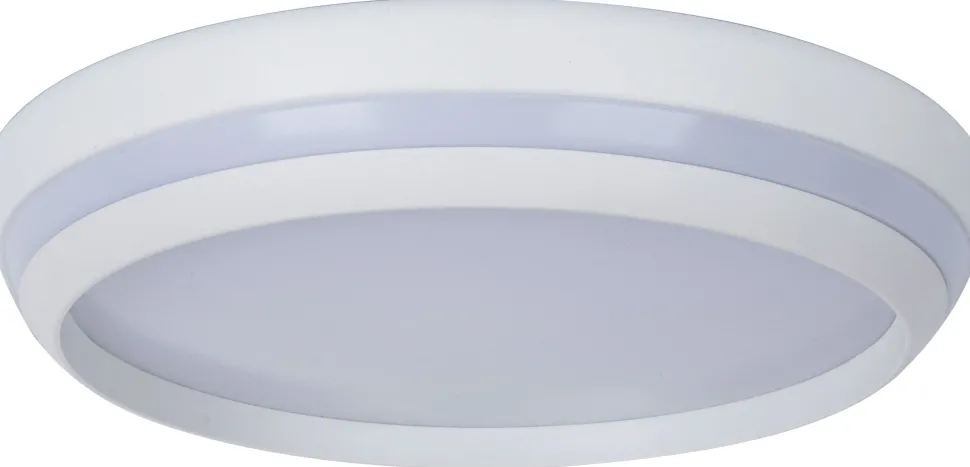 LED Wandlampe Aluminium Weiß RGB Bluetooth Ø35 cm