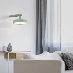 LED Wandlampe Dimmer Touch Schalter IP44 2700 K Grün