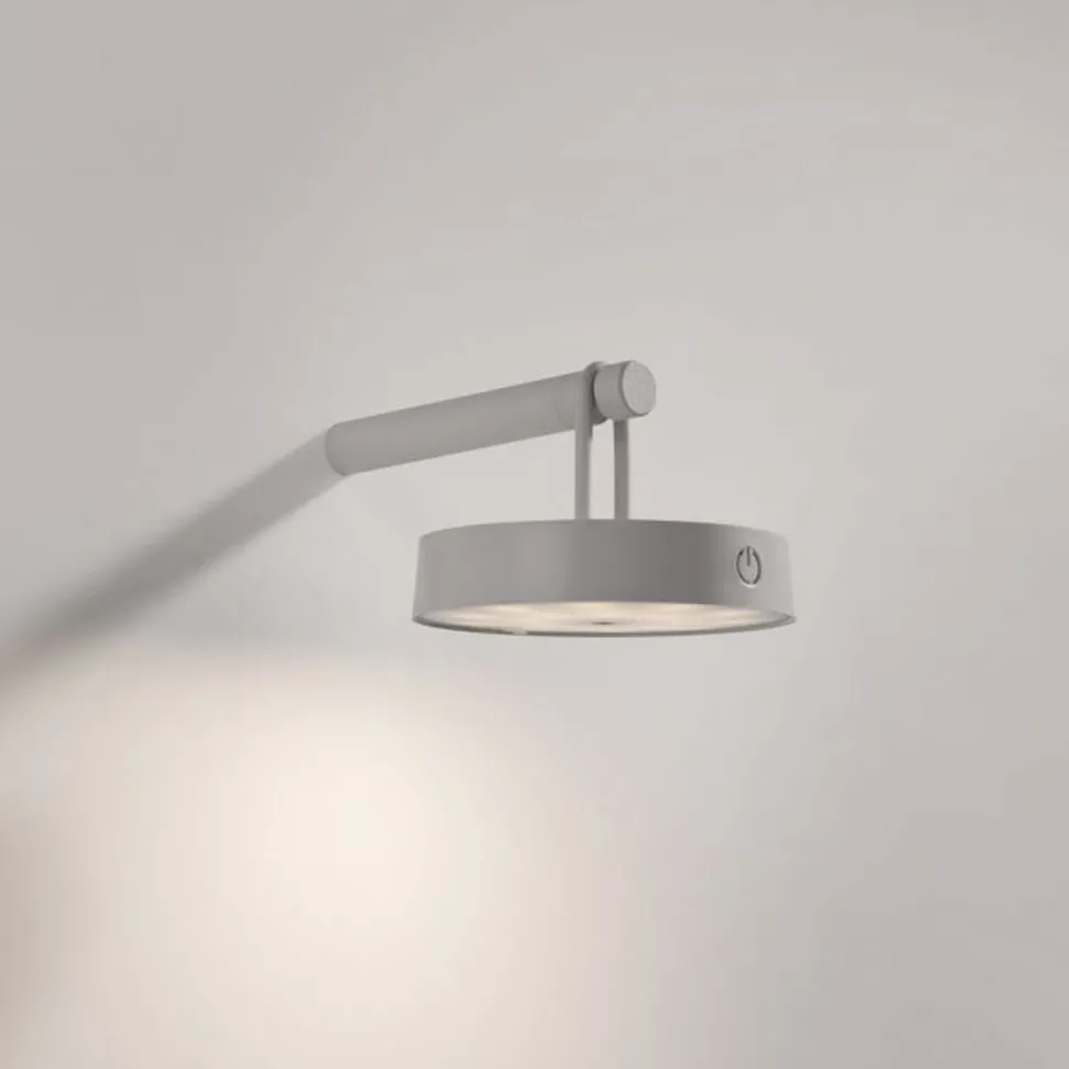 LED Wandlampe Dimmer Touch Schalter IP44 2700 K Greige