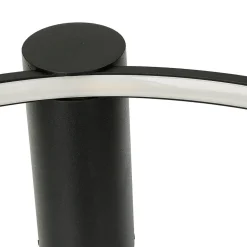 LED Wandlampe Schwarz 3000 K Ring Ø 45 cm Modern