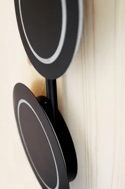 LED Wandlampe Schwarz H:120 cm 1008 lm 3000 K dimmbar