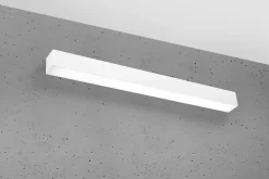 LED Wandlampe Weiß 67 cm länglich blendarm 3000 K