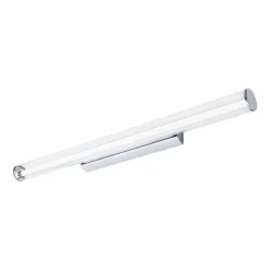 LED Wandleuchte Badezimmer 89 cm lang Chrom 3000 K 1300 lm