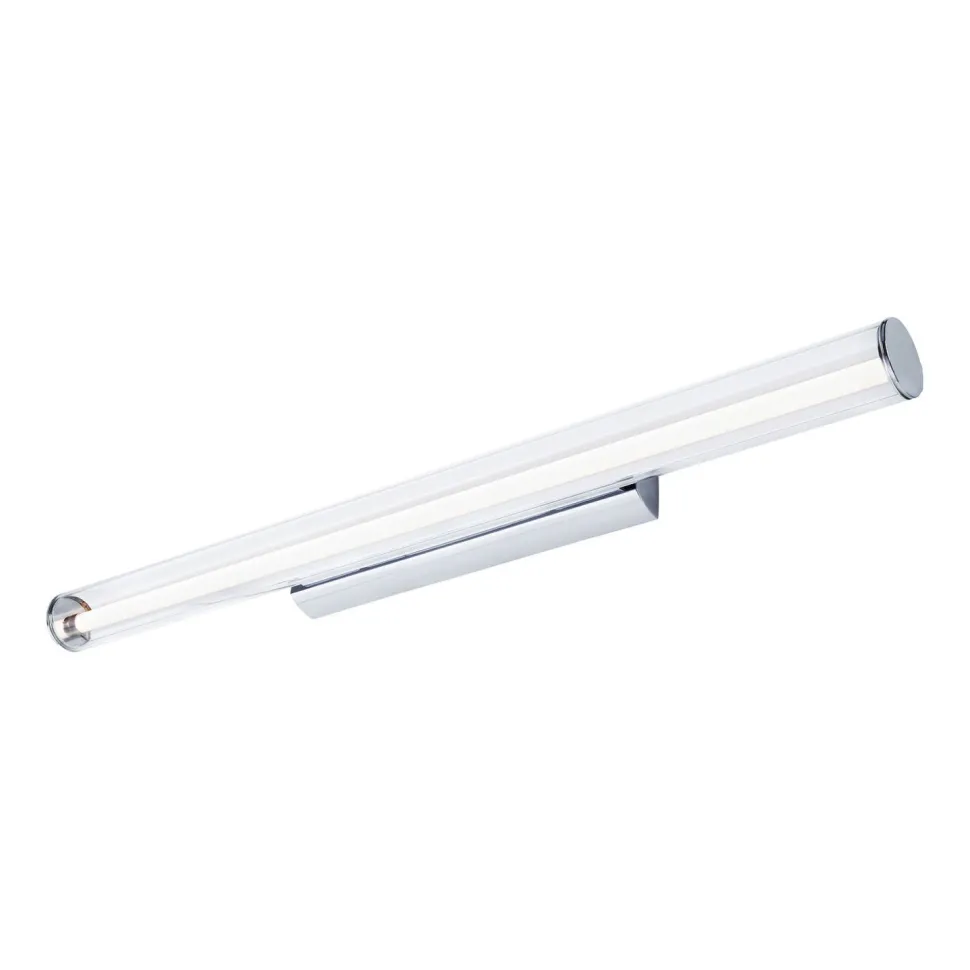 LED Wandleuchte Badezimmer 89 cm lang Chrom 3000 K 1300 lm