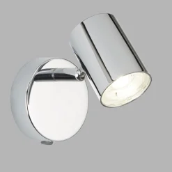 LED Wandleuchte Chrom 3000 K 359 lm Metall verstellbar