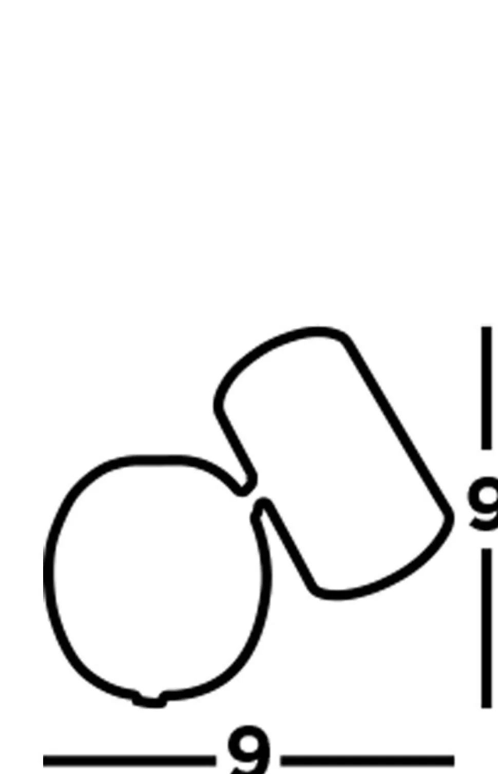 LED Wandleuchte Chrom 3000 K 359 lm Metall verstellbar