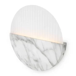 LED Wandleuchte Glas Metall 3000 K warmweiß 200 lm rund