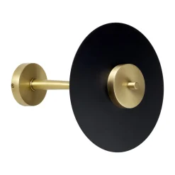 LED Wandleuchte Messing Eisen Ø 23 cm 2700 K Premium