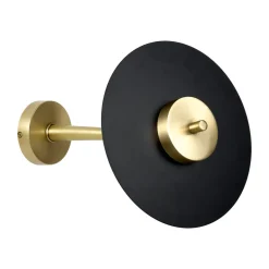 LED Wandleuchte Messing Eisen Ø 23 cm 2700 K Premium